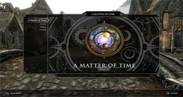 A Matter of Time – A HUD clock widget