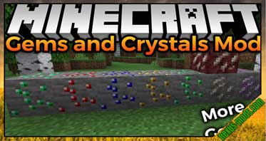 Gems and Crystals Mod 1.18.1/1.16.5/1.12.2