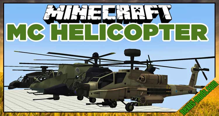 MCHeli Minecraft Helicopter Mod