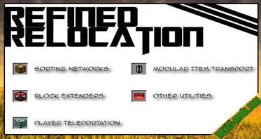 Refined Relocation Mod 1.7.10/1.6.4