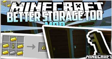 Better Storage Too [Forge] Mod 1.16.5/1.15.2/1.14.4