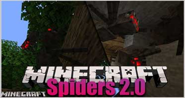 Spiders 2.0 [Forge] Mod 1.16.5/1.12.2